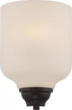 Nuvo 62/391 - Kirk - 1 Light Wall Sconce with Etched Opal Glass - LED Omni Included