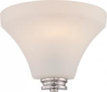 Nuvo 62/421 - Cody - 1 Light Wall Sconce with Satin White Glass - LED Omni Included