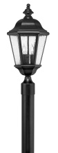 Hinkley 1671BK - Large Post Top or Pier Mount Lantern