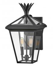 Hinkley 26094BK - Medium Wall Mount Lantern