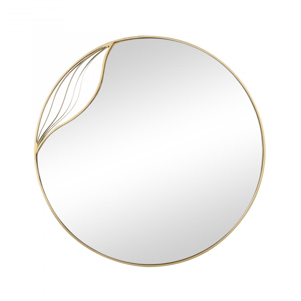 Stiller Wall Mirror - Brass